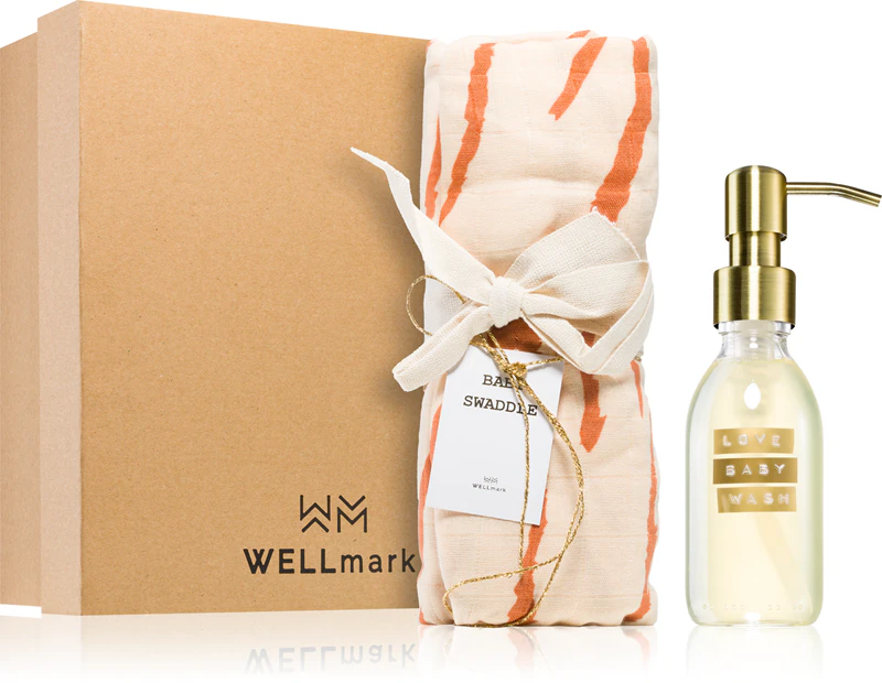Conjunto de presente para bebê Wellmark Clean & Cute