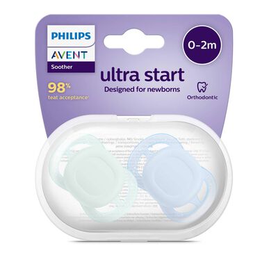 Philips Avent Pack Ultra Start Nappar 0-2M Smooth Menino 2 i 2 tum
