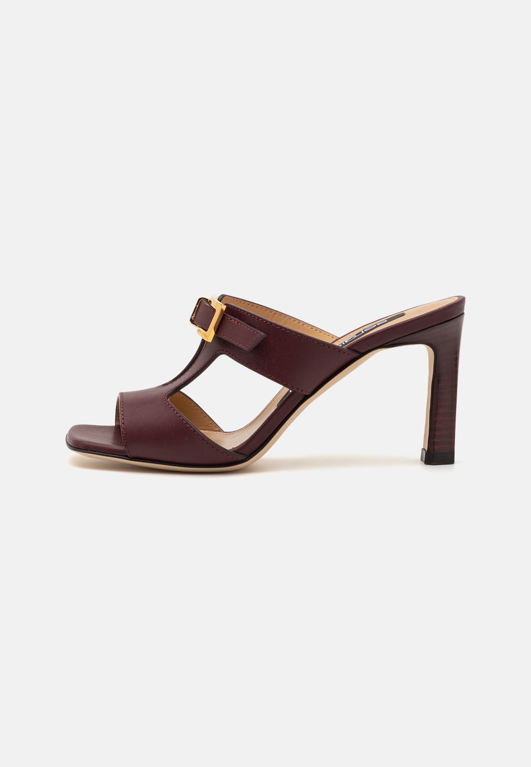 Sergio Rossi SABOT - muly na podpatku - bordeaux
