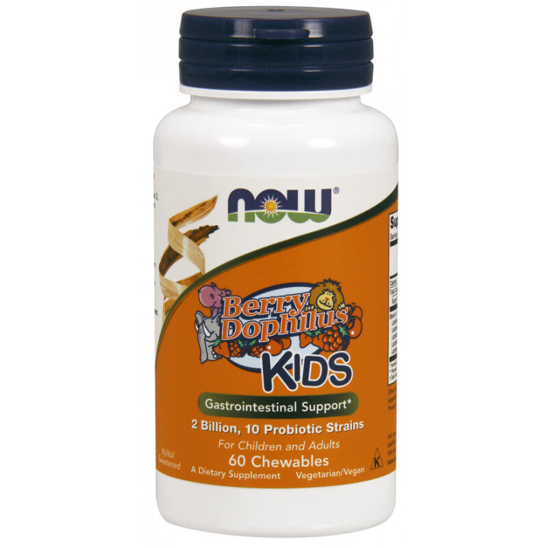 Detské nugetky Dophilus Berry od Now Foods
