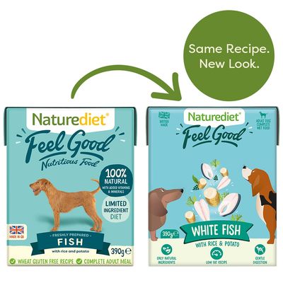 Naturediet Feel Good Adult - Weißfisch