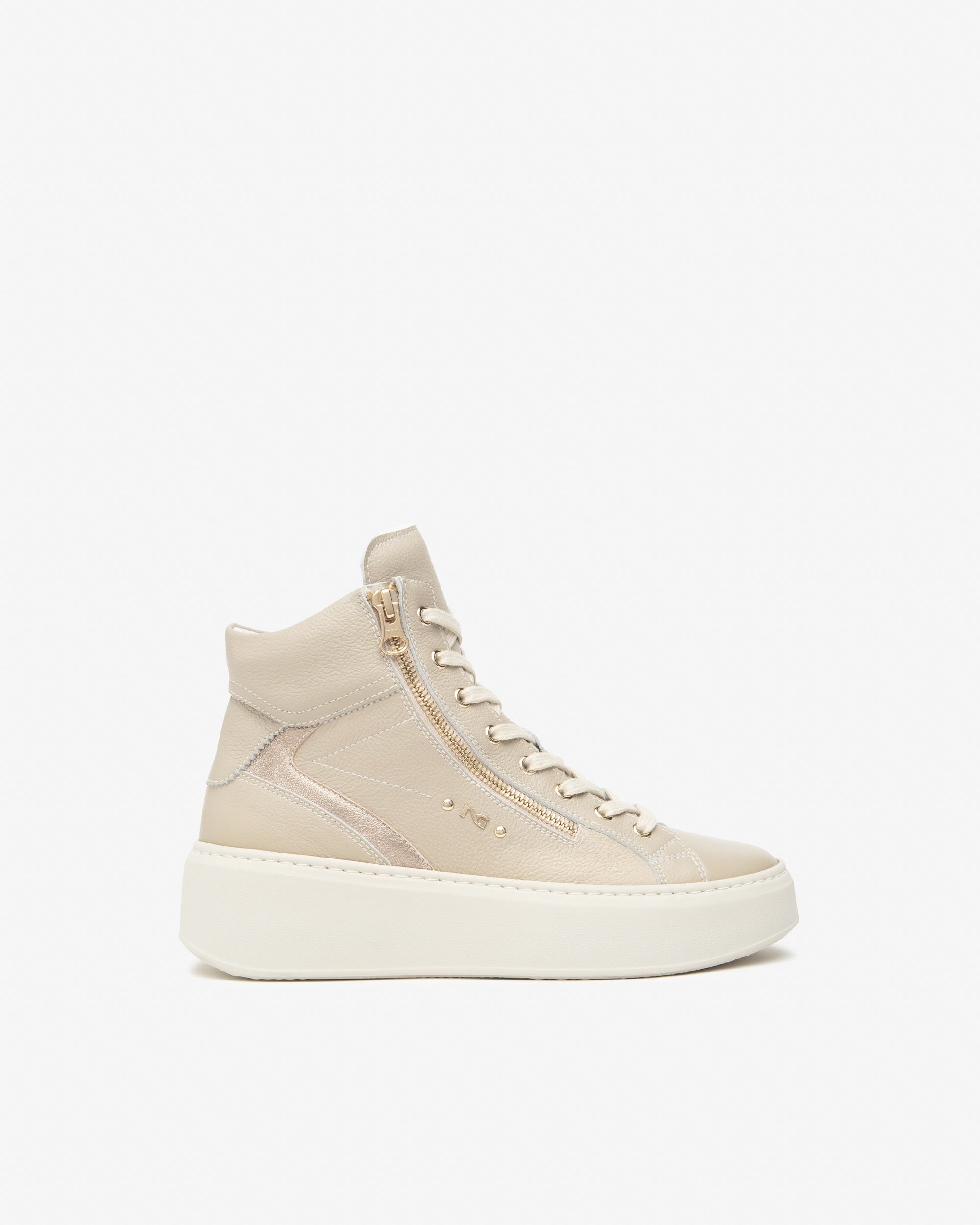  Damen-Sneaker aus Leder und Funktionsmaterial