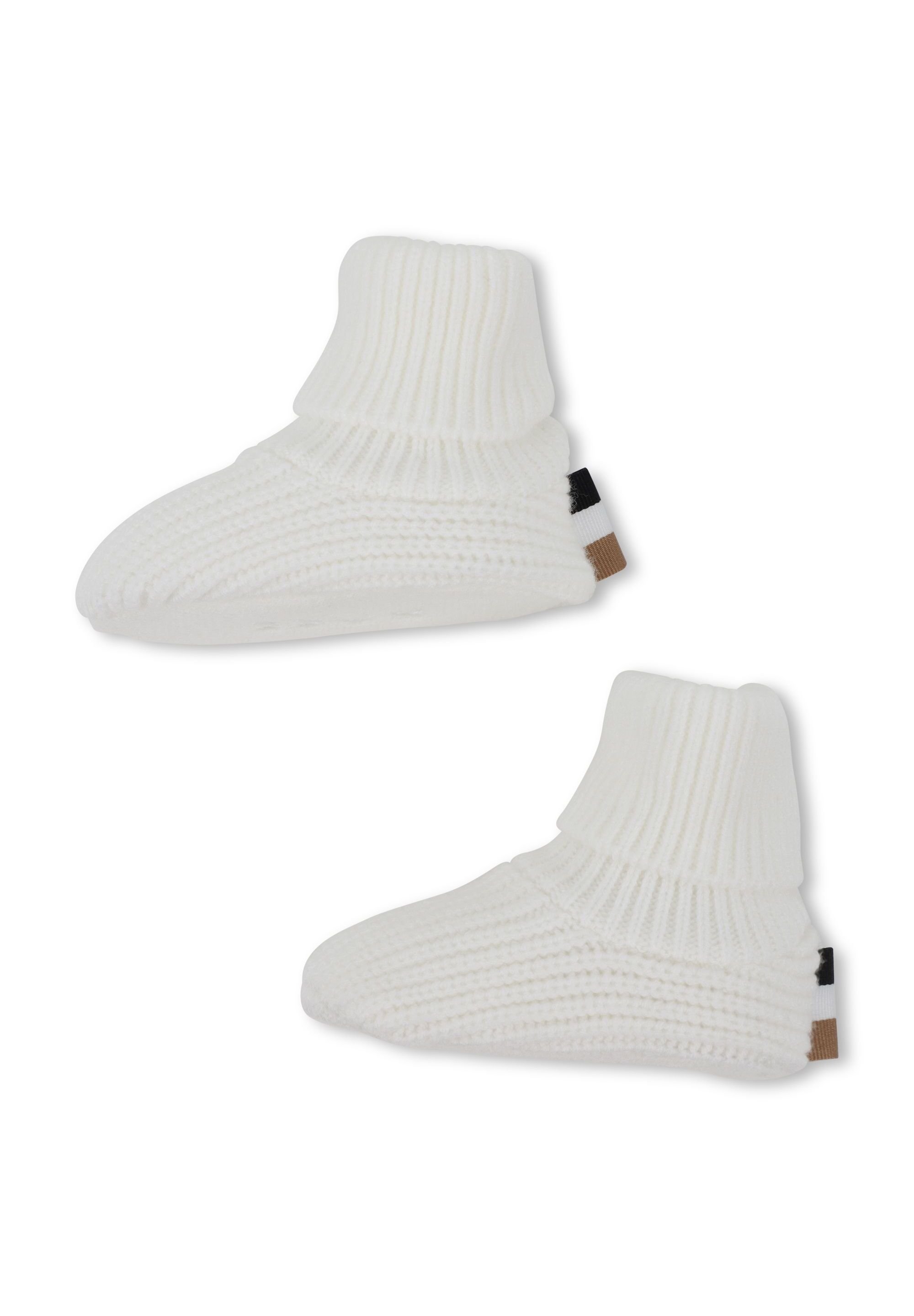 BOSS Kidswear NEWBORN PULL ON MUT SLIPPERS UNISEX - Beanie - gebroken wit