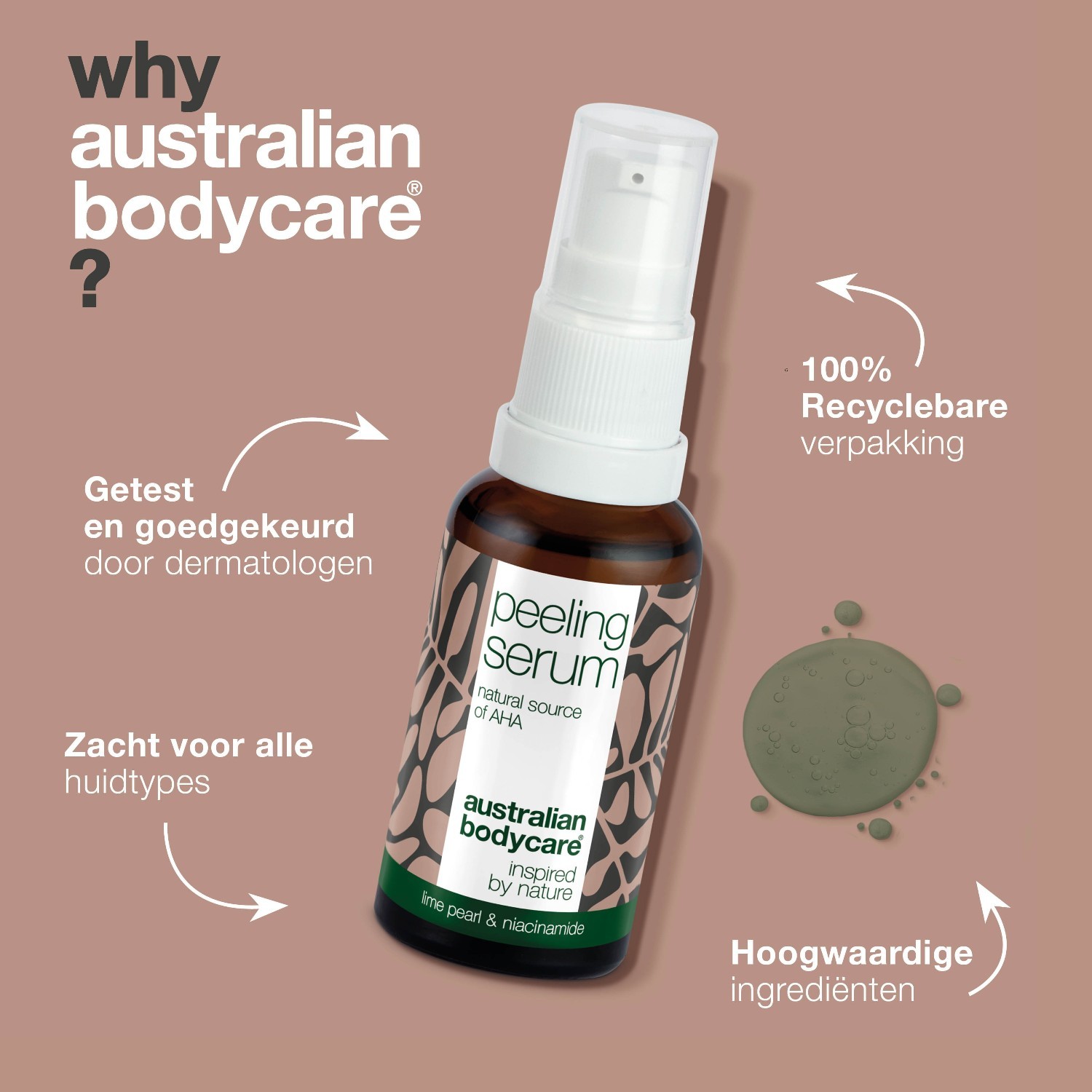 Australian Bodycare sejas skrubja serums - 30 ml