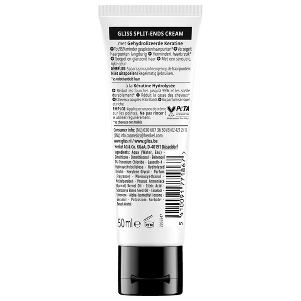 Глис крема против расцепаних крајева<br>50ml