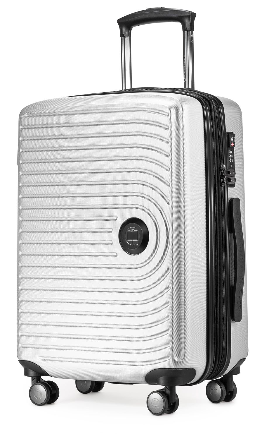 MITTE – Handgepäck-Hartschalenkoffer, matt, XXL-Erweiterung, TSA-konform, 55 cm, 55 Liter