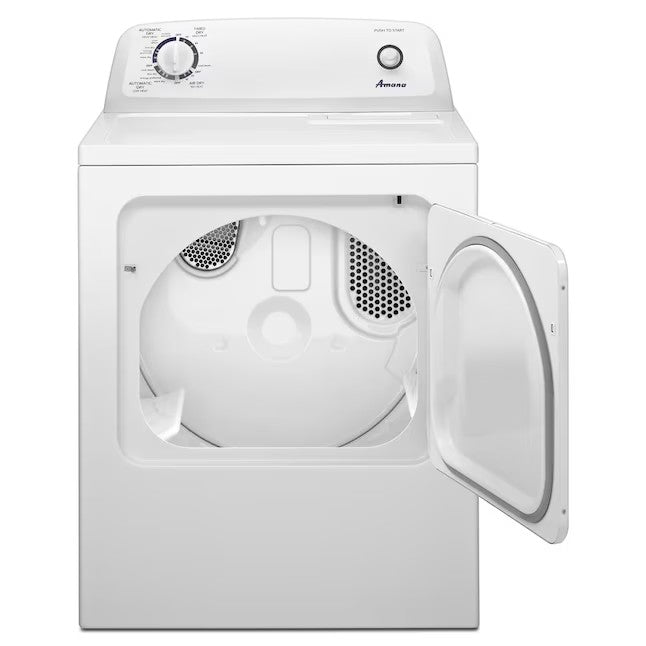 Amana 6,5-Kubikfuß-Elektro-Wäschetrockner (Weiß)
