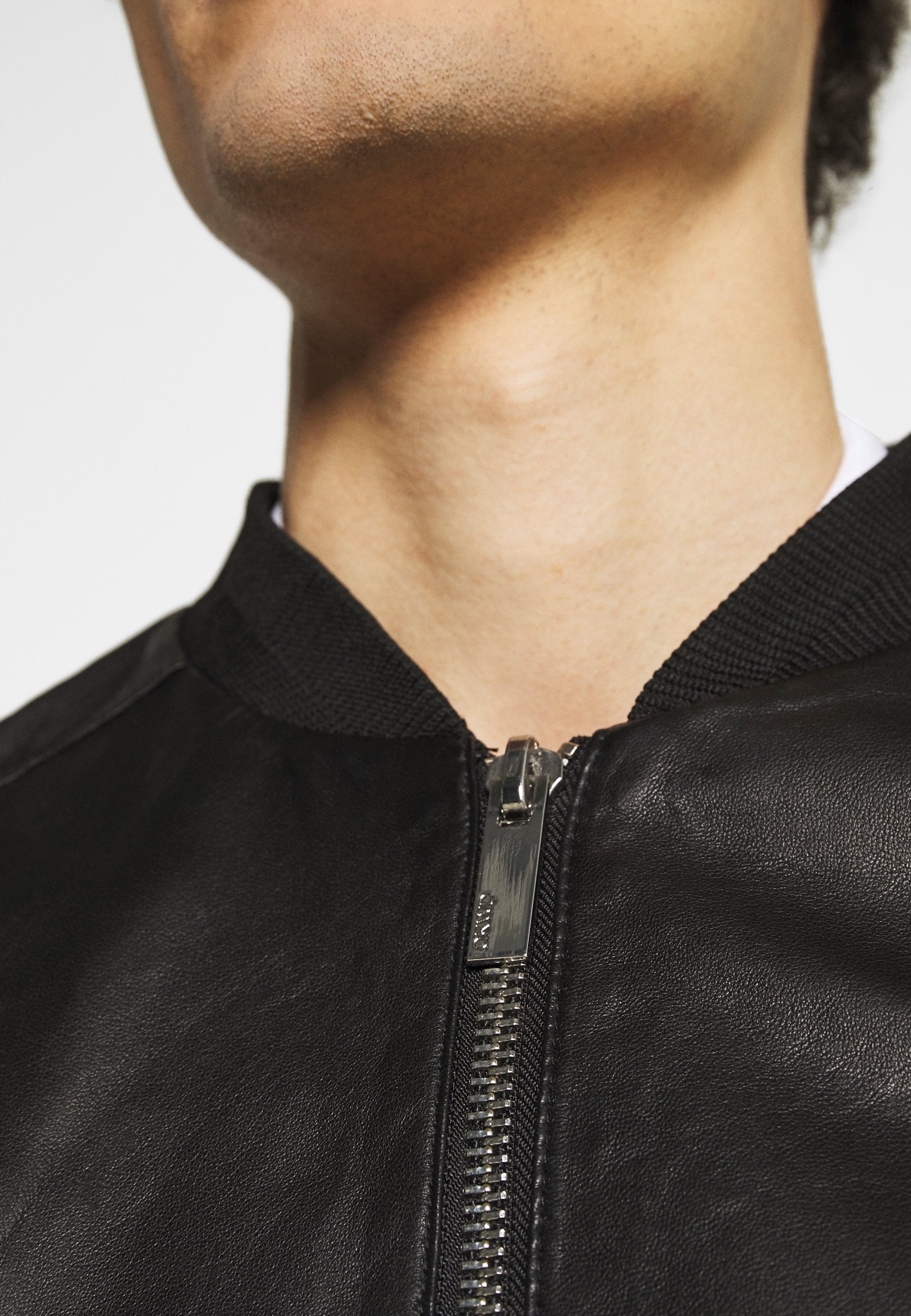 Oakwood leren jas - zwart