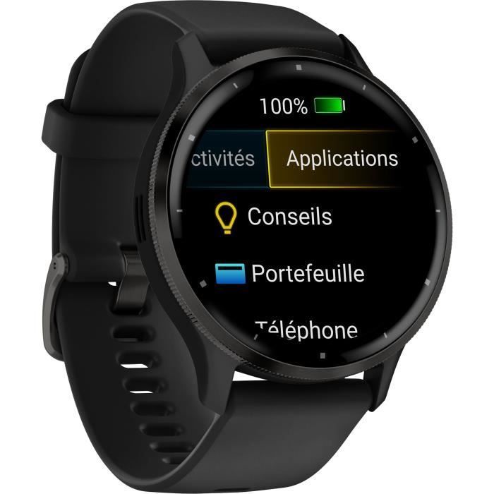 Montre GPS connectée - GARMIN - Venu 3 - WiFi - 35,4 mm (1,4
