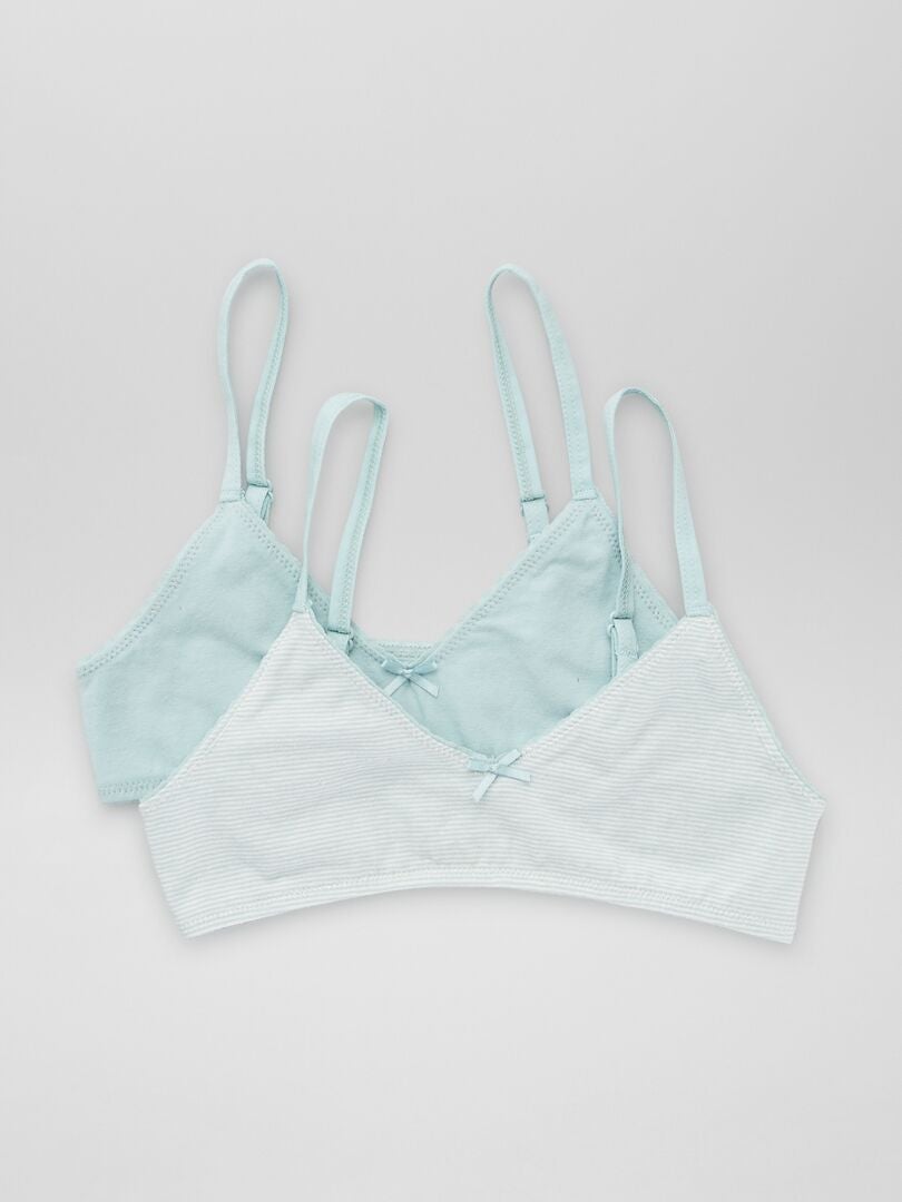 Set van 2 sportbeha's - WIT