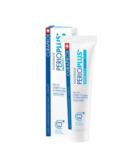 Curaprox Perio Plus Support - Pasta do zębów z 0.09% CHX i CITROX 75 ml