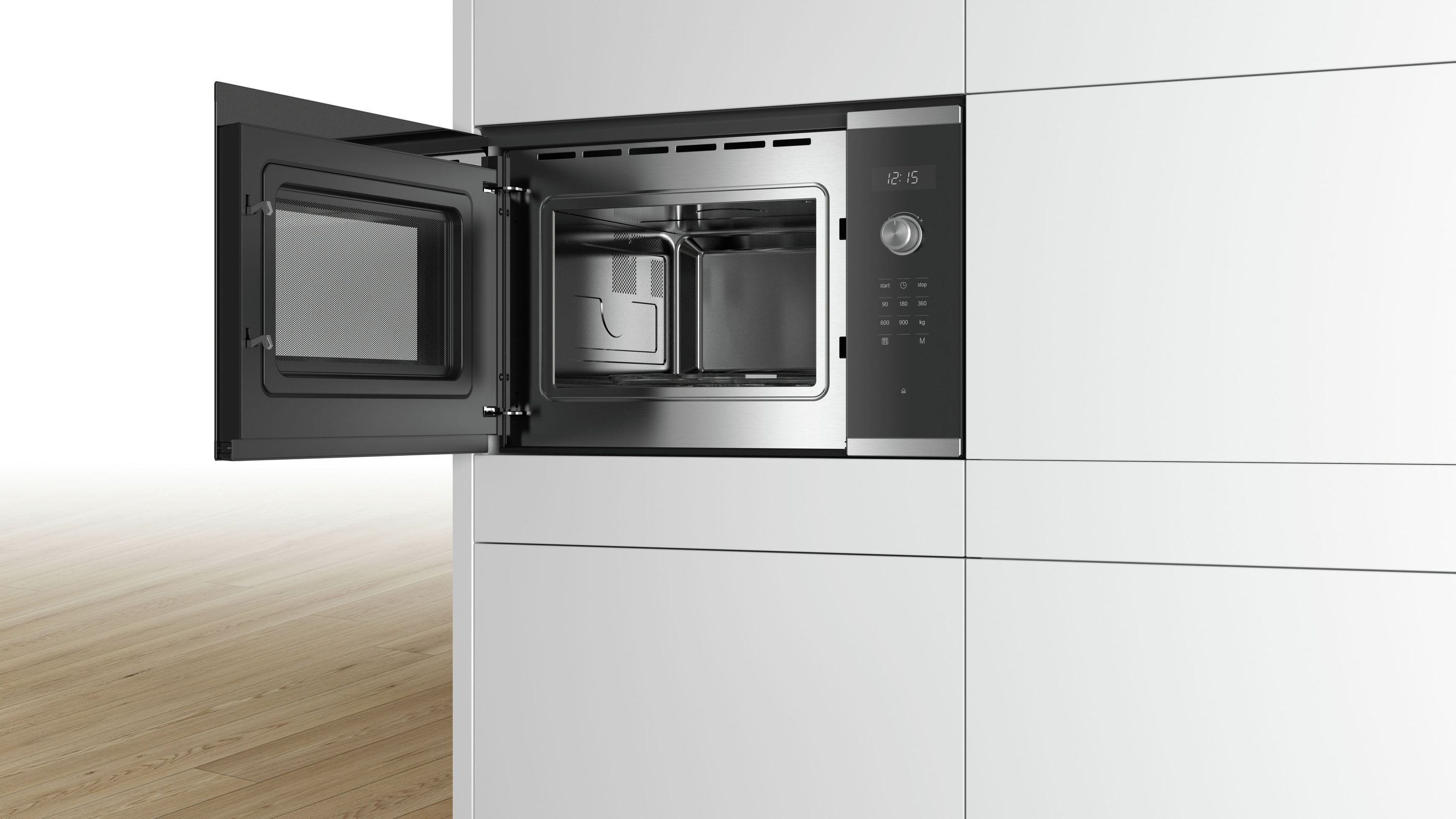 BOSCH Series 6 - Pyrolytic oven HBG578ES7 + Built-in microwave BFL554MS0