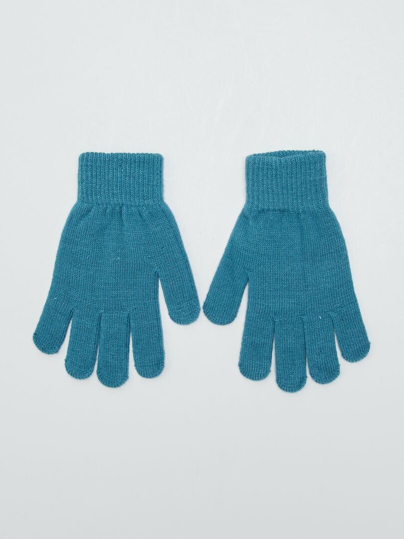 Conjunto de 2 pares de luvas - AZUL