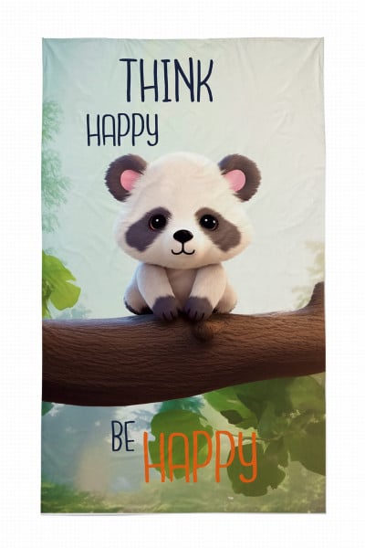 Ręczniczek do przedszkola Panda 30x50 Detexpol