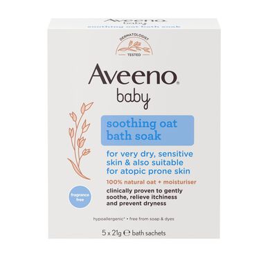 Aveeno Beroligende Badepulver 5 x 21 g