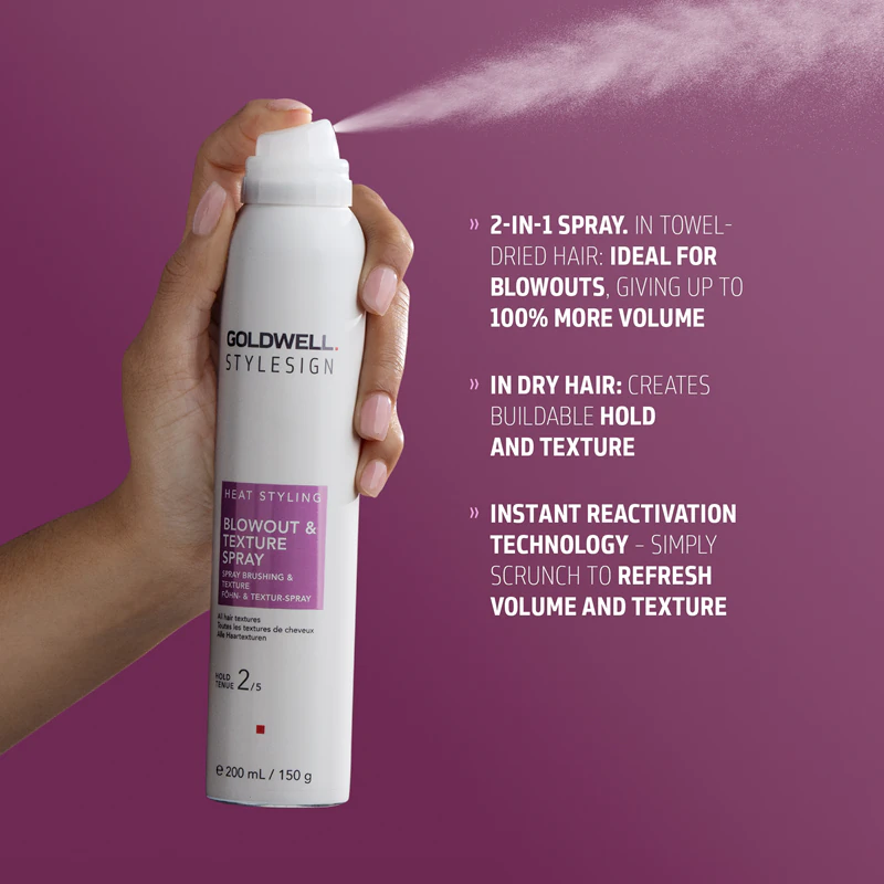 Spray texturizador e para alisamento Goldwell StyleSign