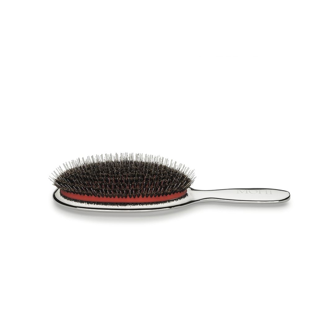 Ploché a lopatkové kefy na vlasy MOHI Hair Care, nylonová kefa na spa, veľká – 1 kus