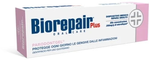 BIOREPAIR Biorepair Plus Parodontgel 75 ml Zahnpasta zur Wiederherstellung des Zahnschmelzes