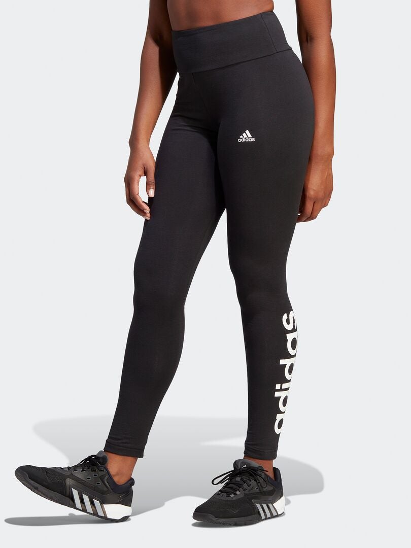 Adidas legging met hoge taille - ZWART