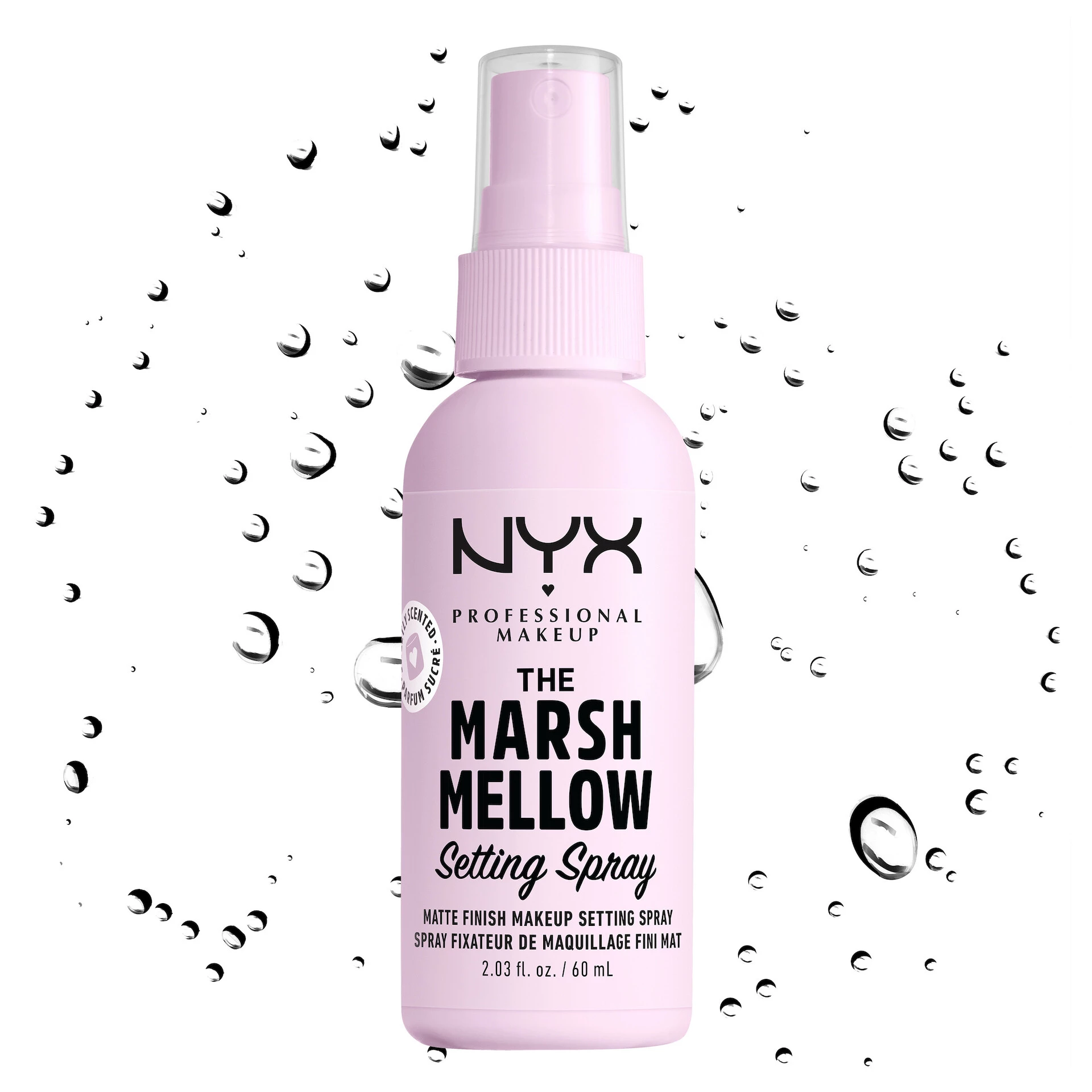 NPMU The Marshmellow mat fiksatorski sprej 05 60 ml - NYX Professional Makeup