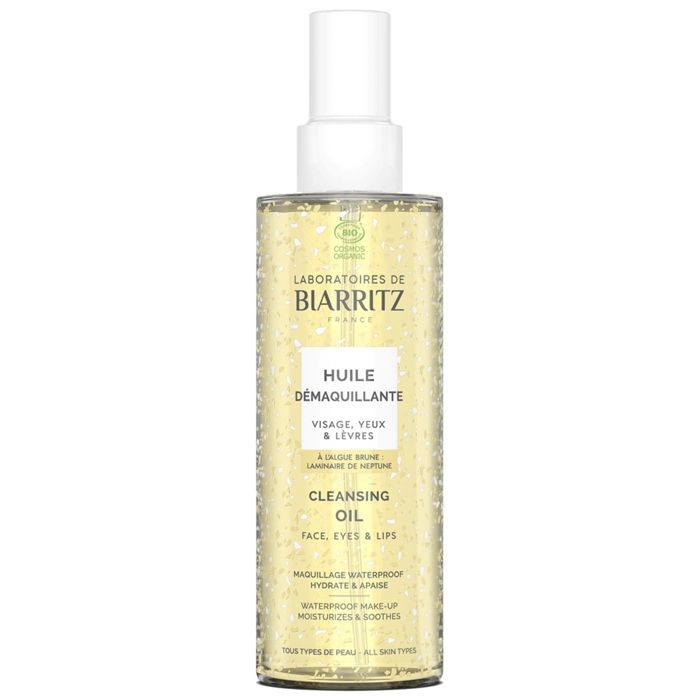 Laboratoires de Biarritz Huile Démaquillante Yeux Lèvres & Visage Bio 200 ml