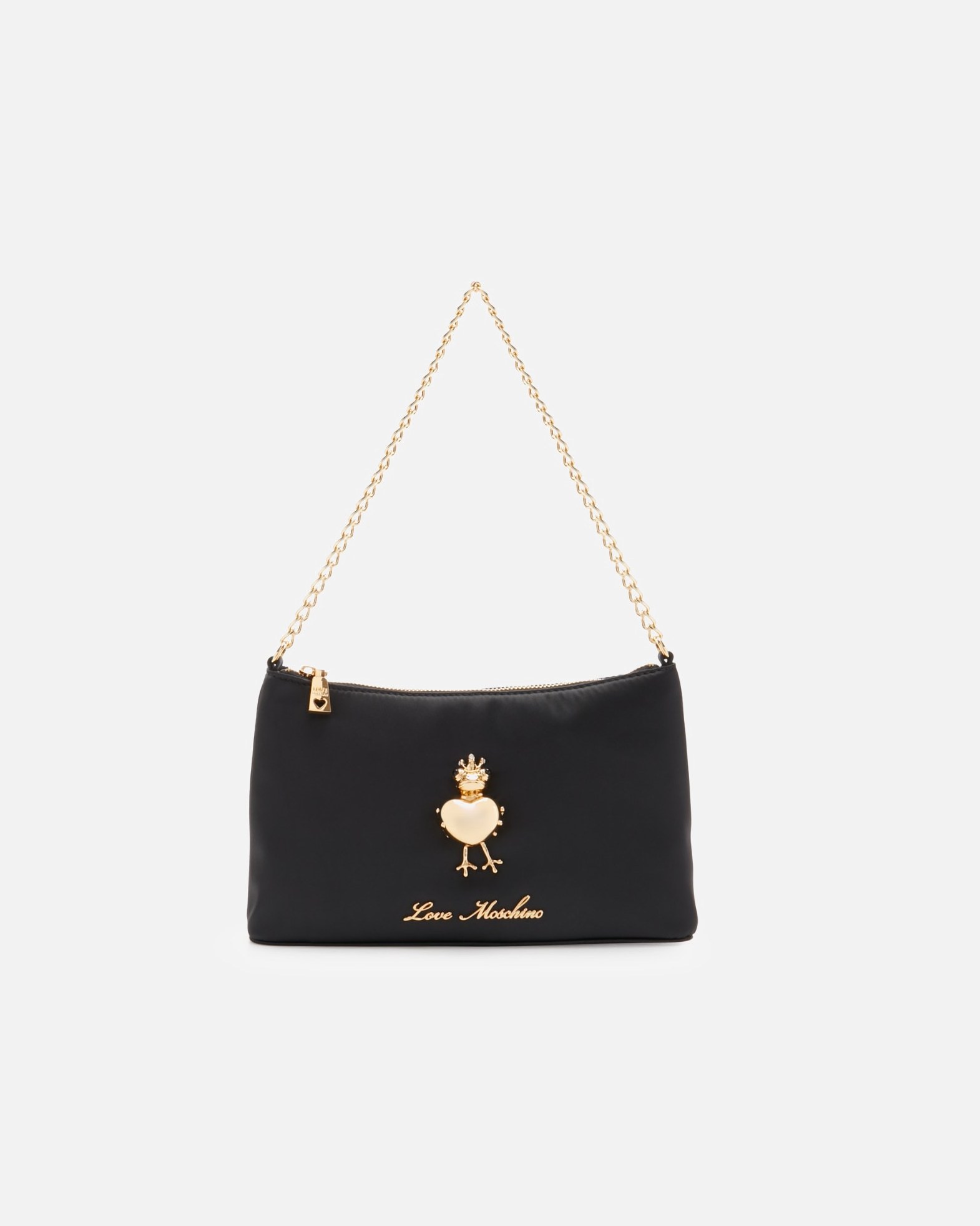 Kabelka Love Moschino Smart Daily čierna - Polyester - Čierna
