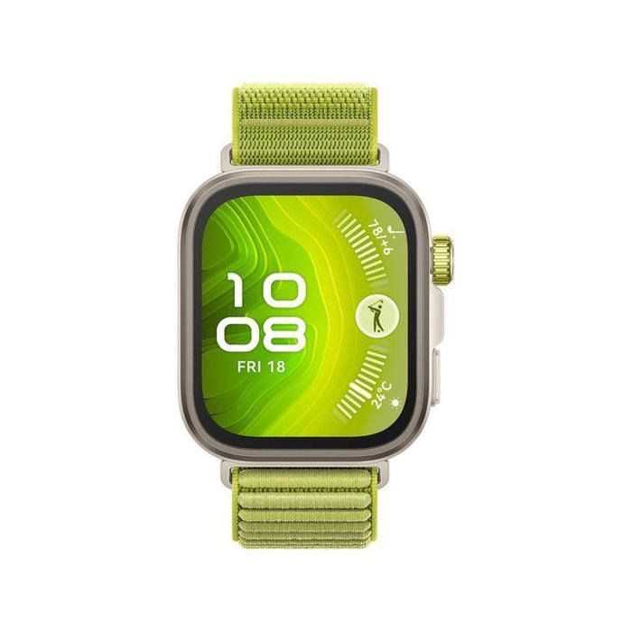 Smartwatch - HUAWEI - Watch Fit 4 Pro - Touchscreen - Green - Advanced Features