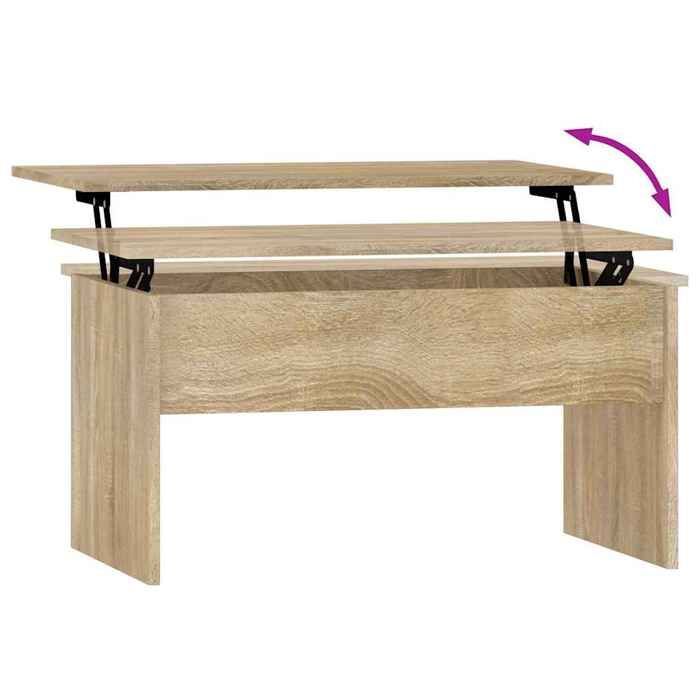 vidaXL sofabord Sonoma eg 80x50,5x41,5 cm konstrueret træ 809641