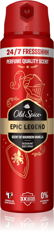 Old Spice Epic Legend Deodorant Spray voor mannen