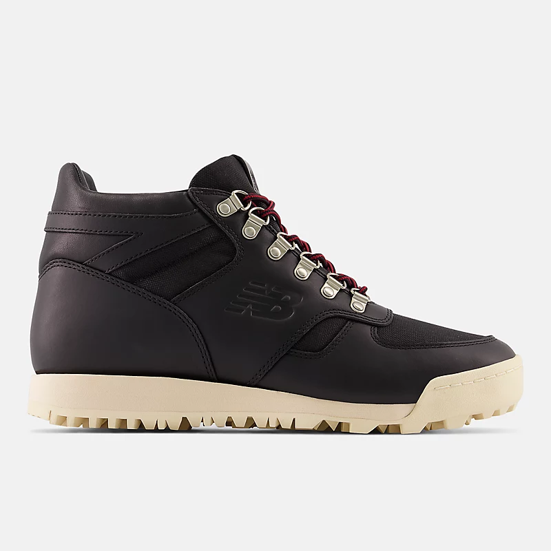 Rainier unisex - Czarny z orzechami makadamia i szkarłatnym odcieniem