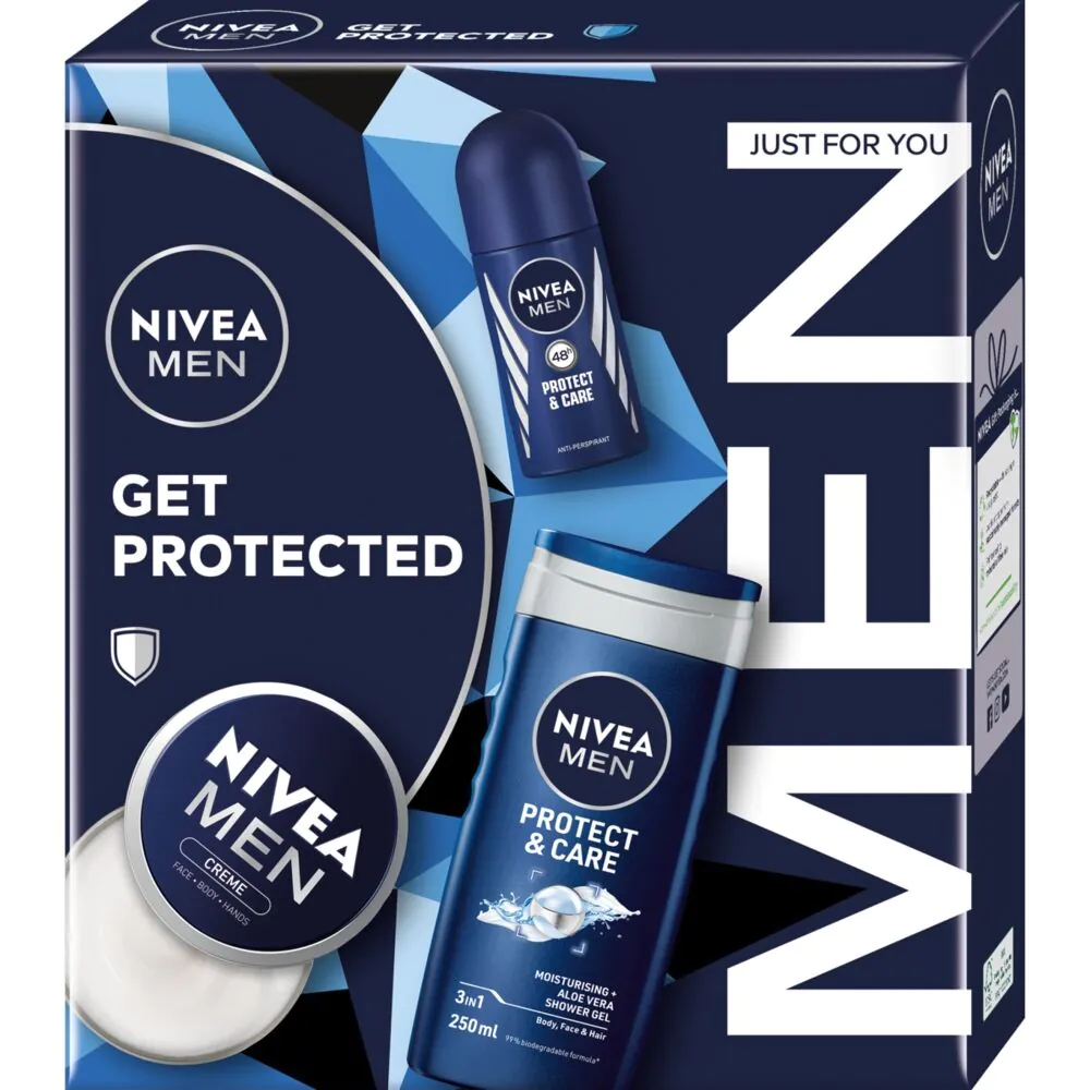 Nivea MEN Get Protected Zestaw kosmetyków dla mężczyzn
