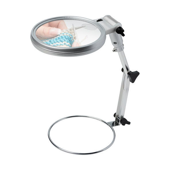 Nählupe 2x/4x mit LED Beleuchtung
