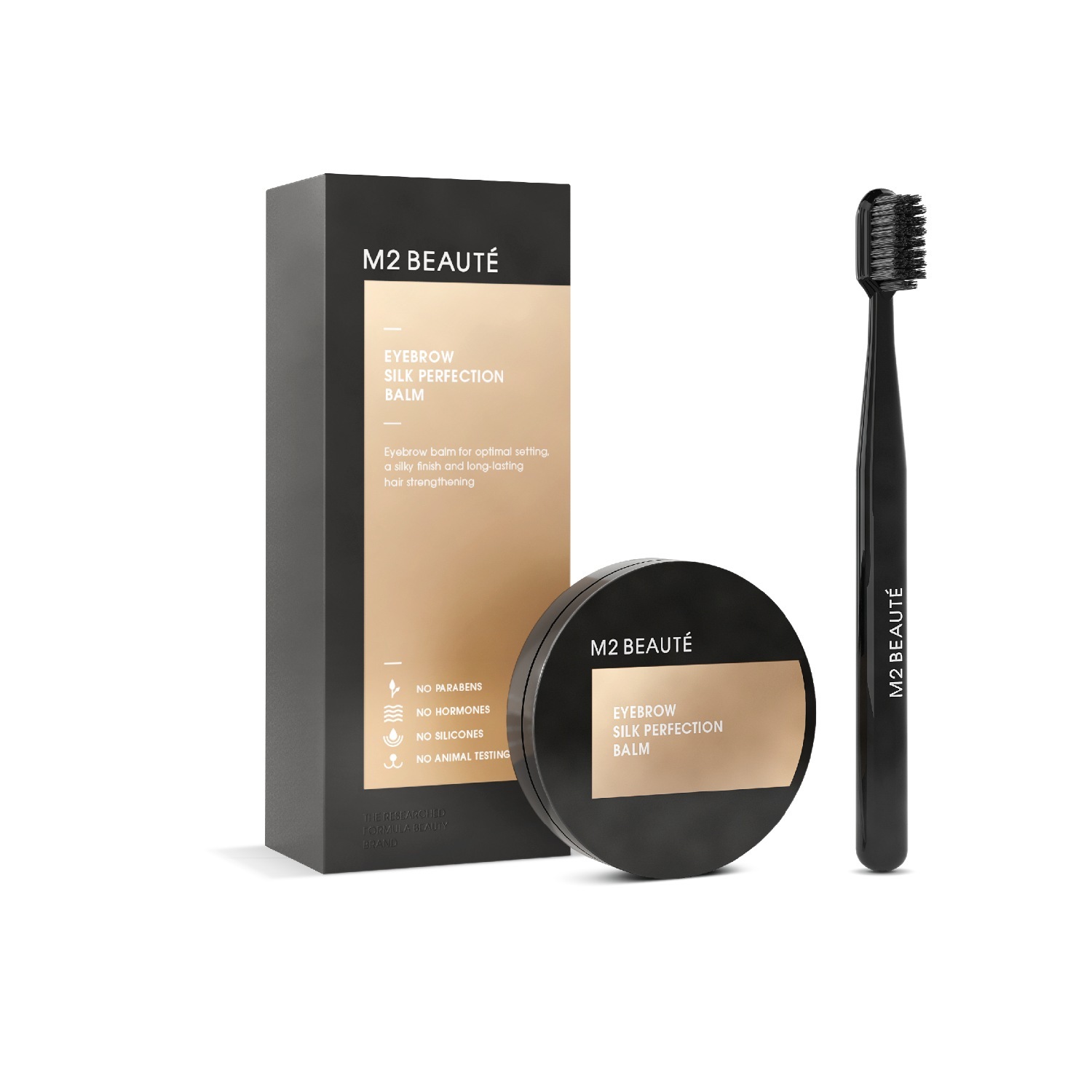M2 Beauté gel za obrve i svileni balzam za savršene obrve – 76 g