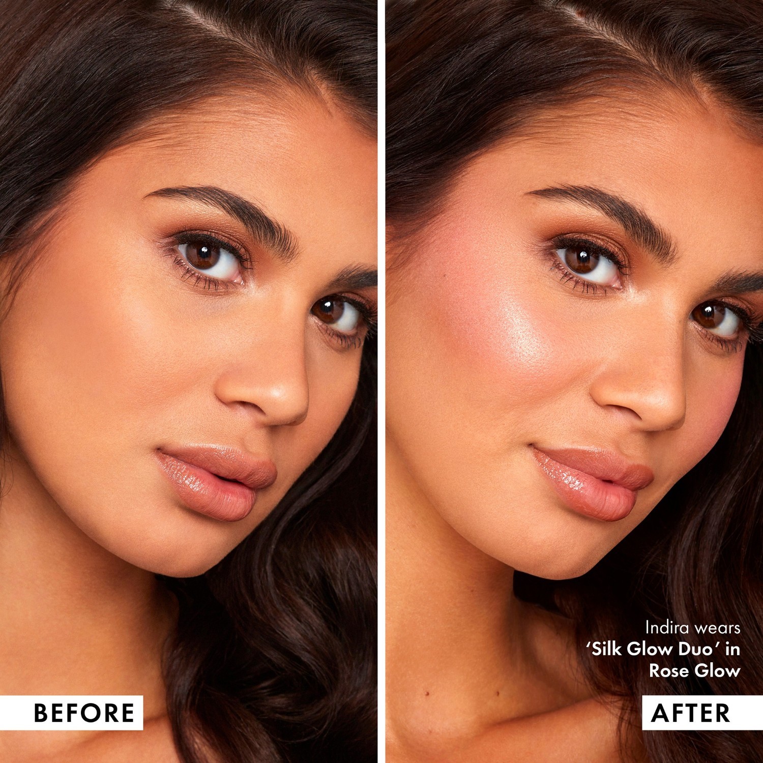 ICONIC LONDON Silk Glow Duo сет за шминку, руменило и хајлајтер - 12 г