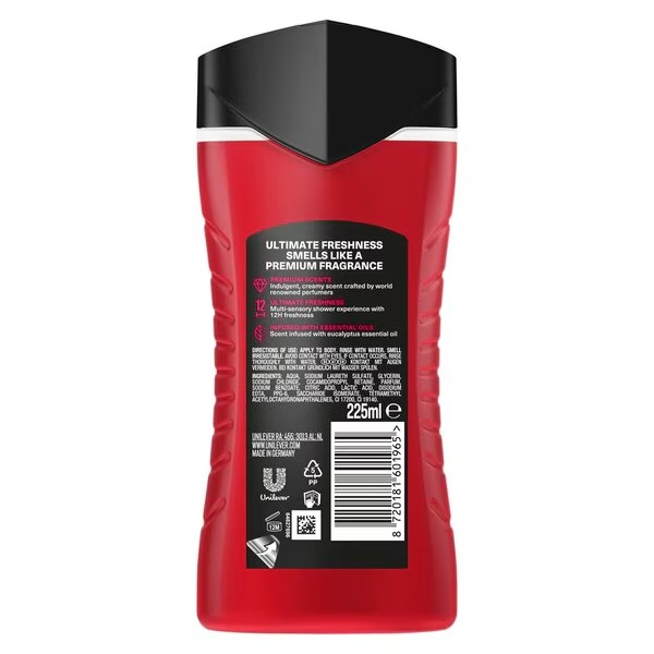 Axe Fine Fragrance Cherry Fizz gel za prhanje<br>225ml