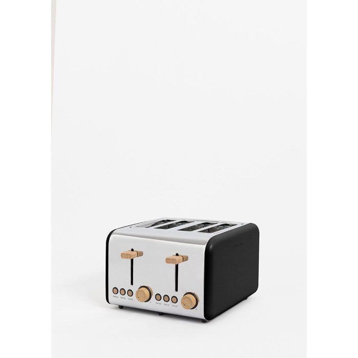 Grille-pain - Create - TOAST RETRO - 1500W - Fentes larges - Style rétro