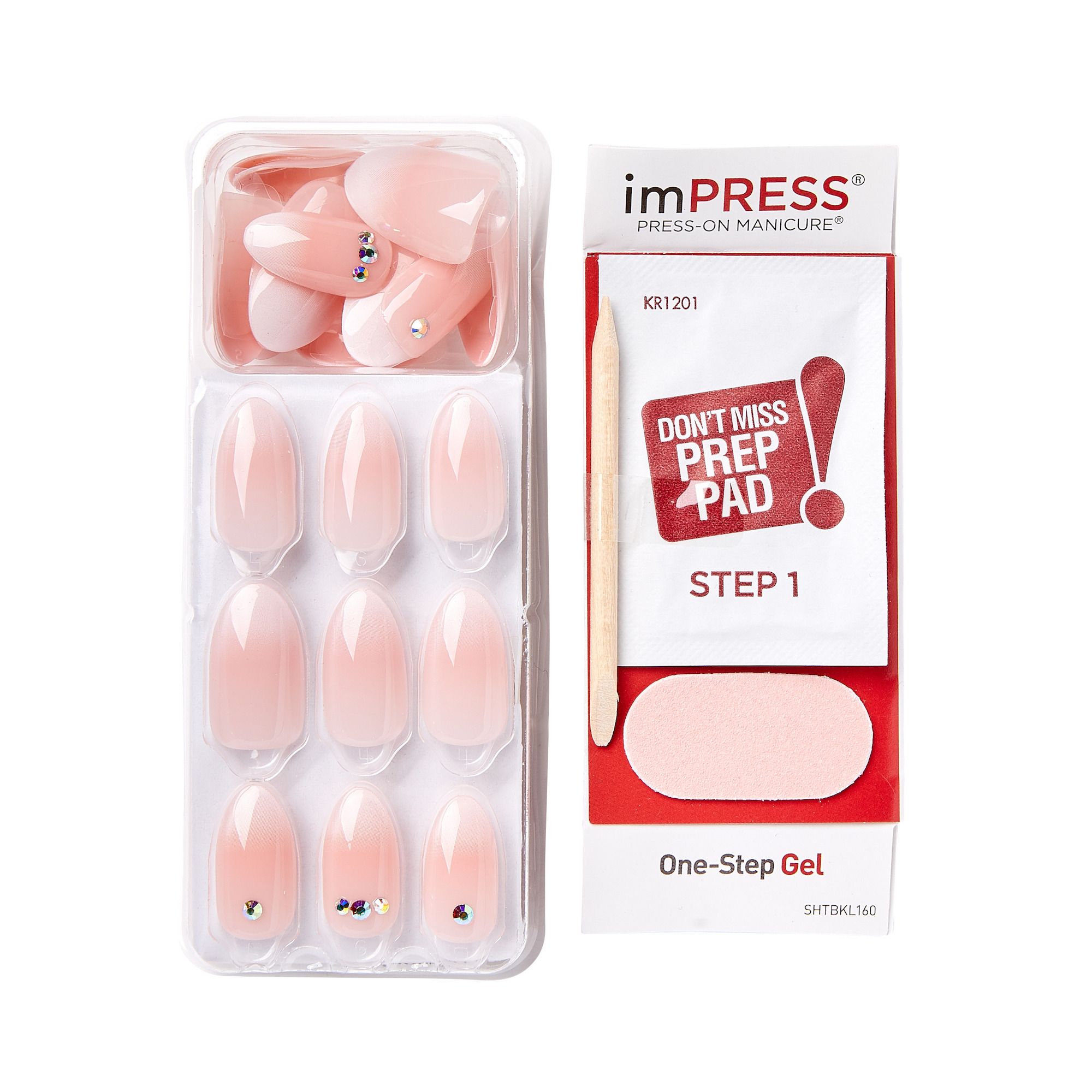 Impress Nails mākslīgie nagi Nagu laka