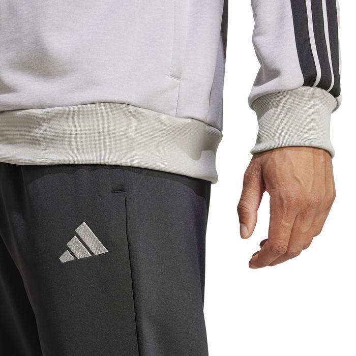 Chándal básico de 3 rayas Adidas Sportswear, color gris - JI8876