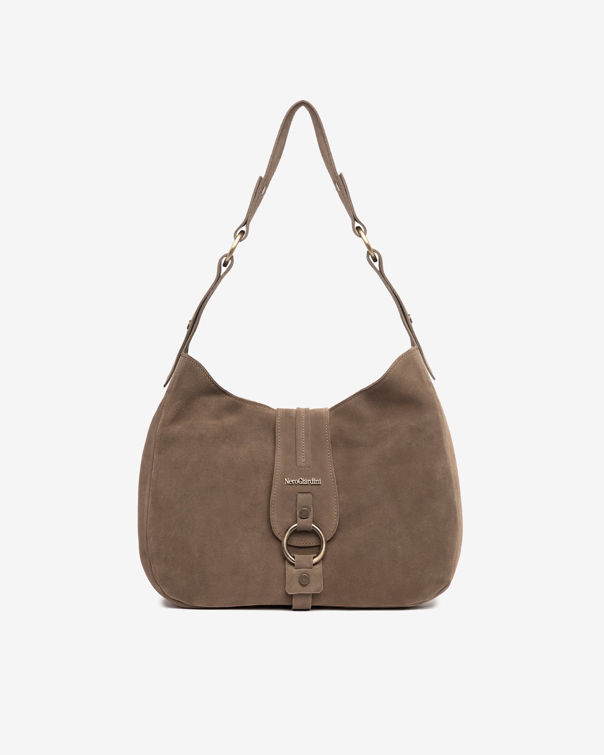  Hobo-Tasche aus Wildleder für Damen