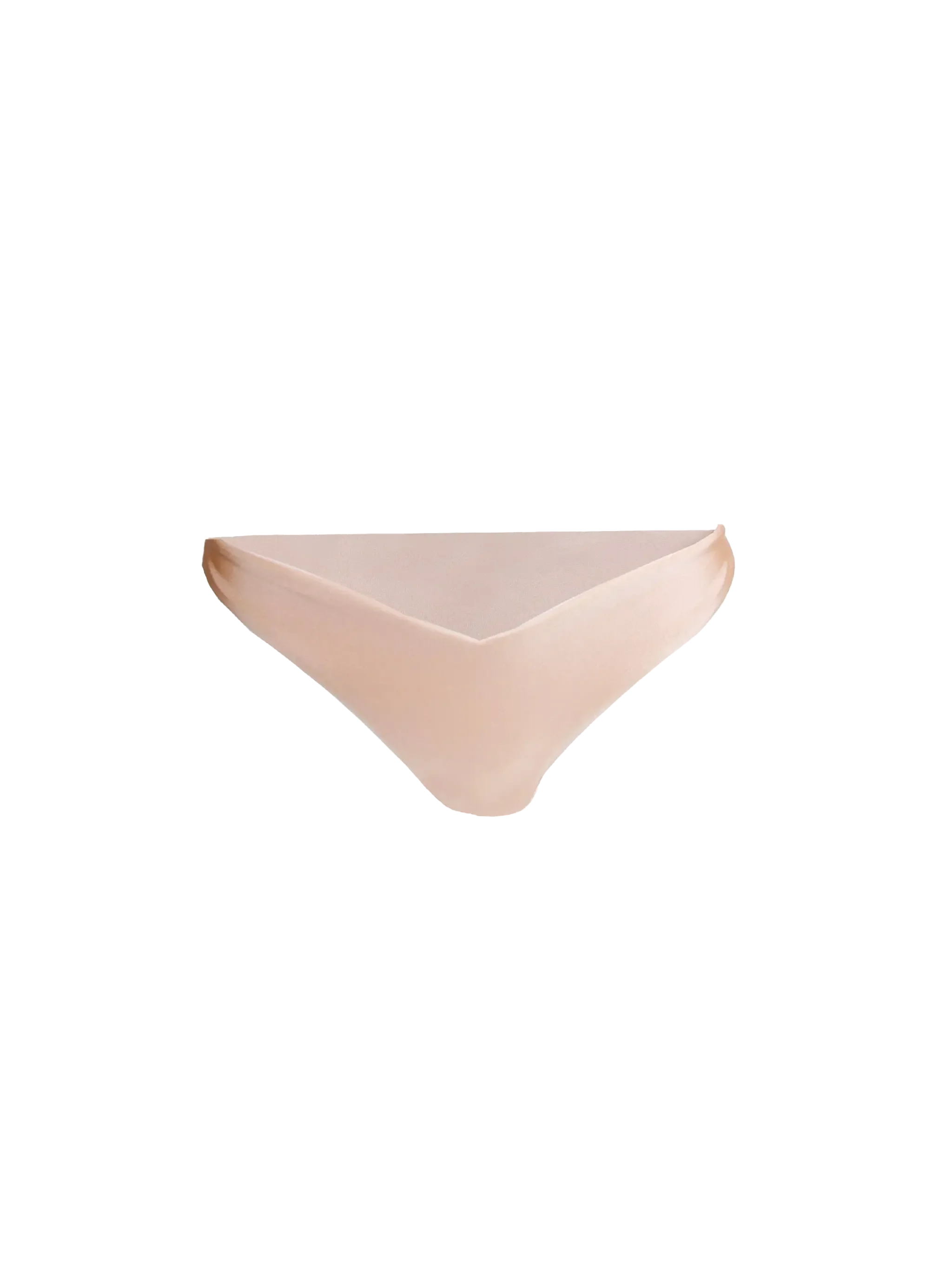 Glanzend roze hoog uitgesneden zwembroekje