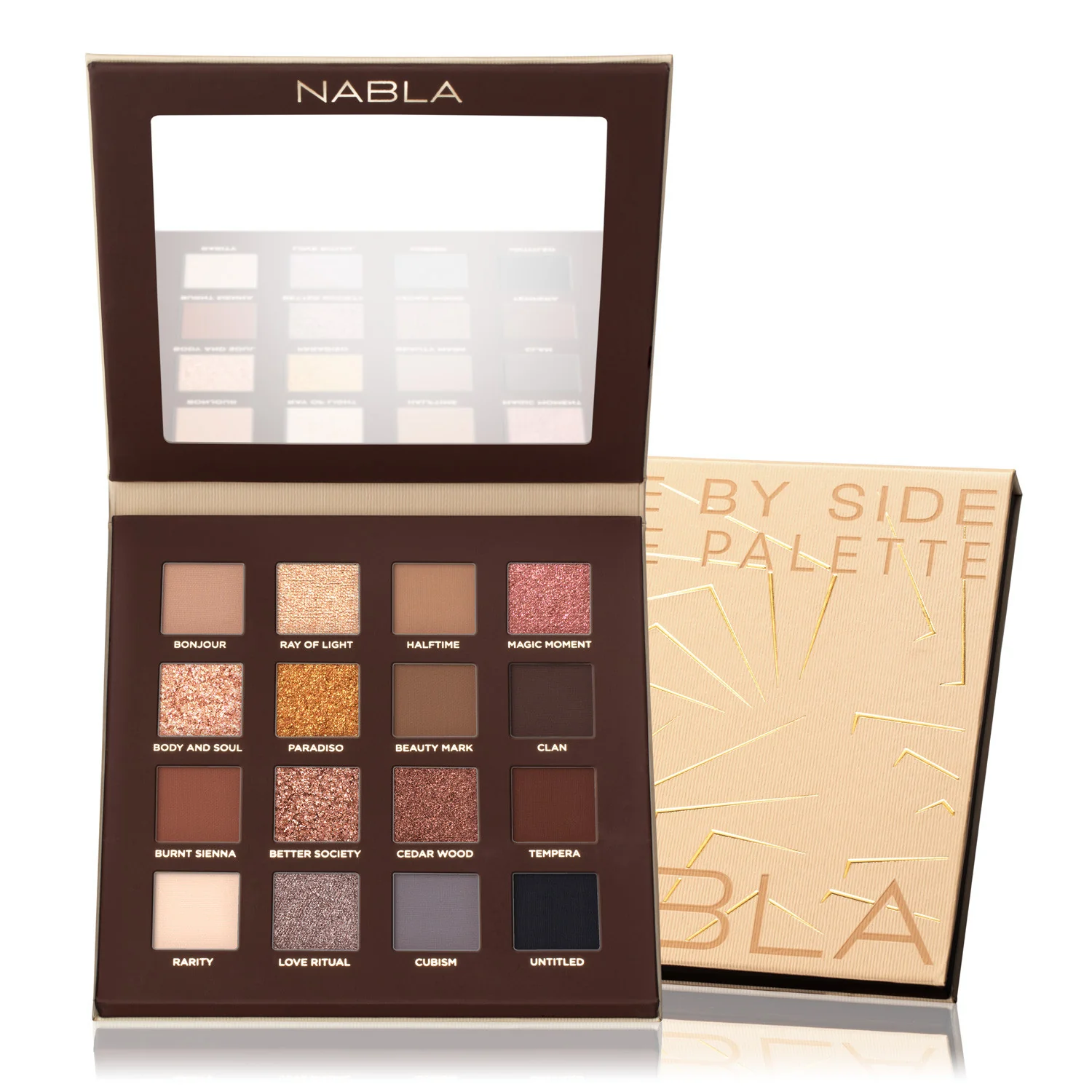 Occhi Side By Side Nude Palette - Palette occhi, Ombretto compatto