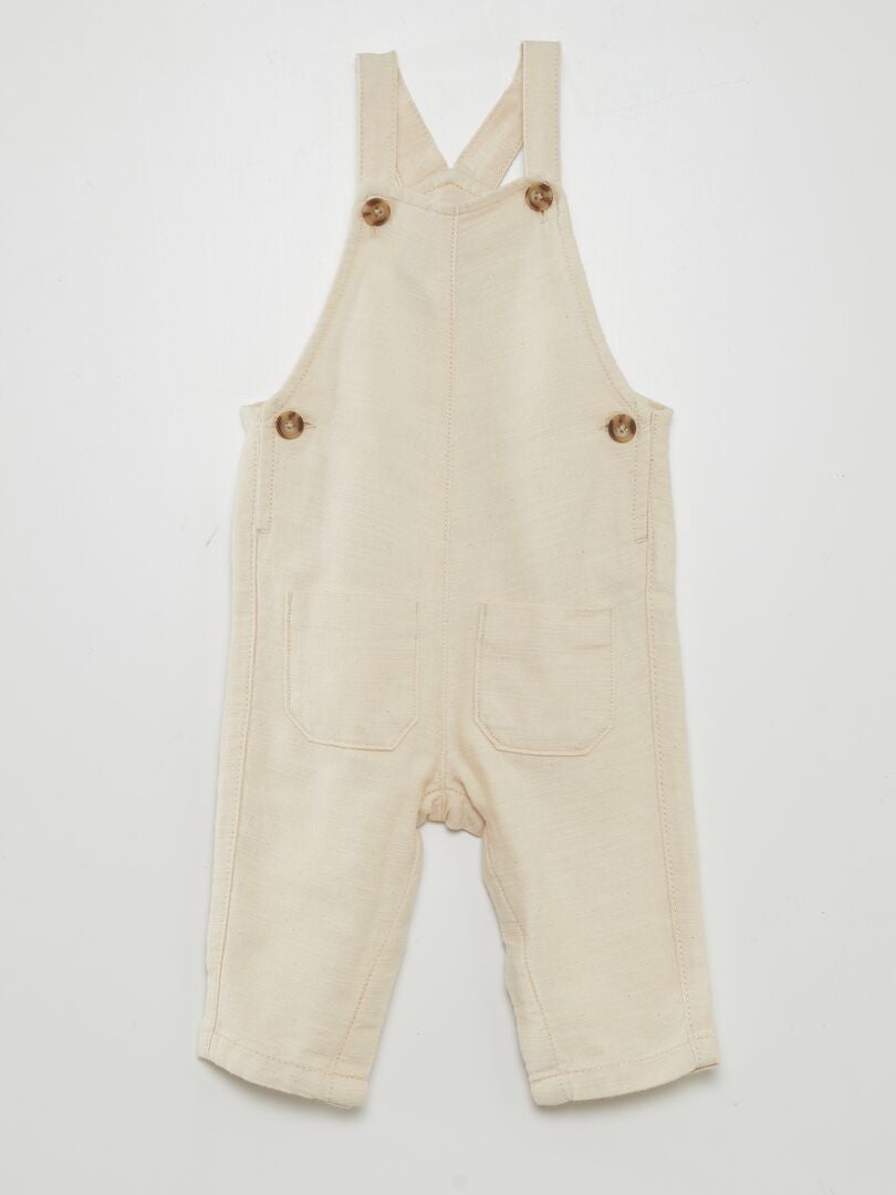 Effenkleurige overall - - WIT