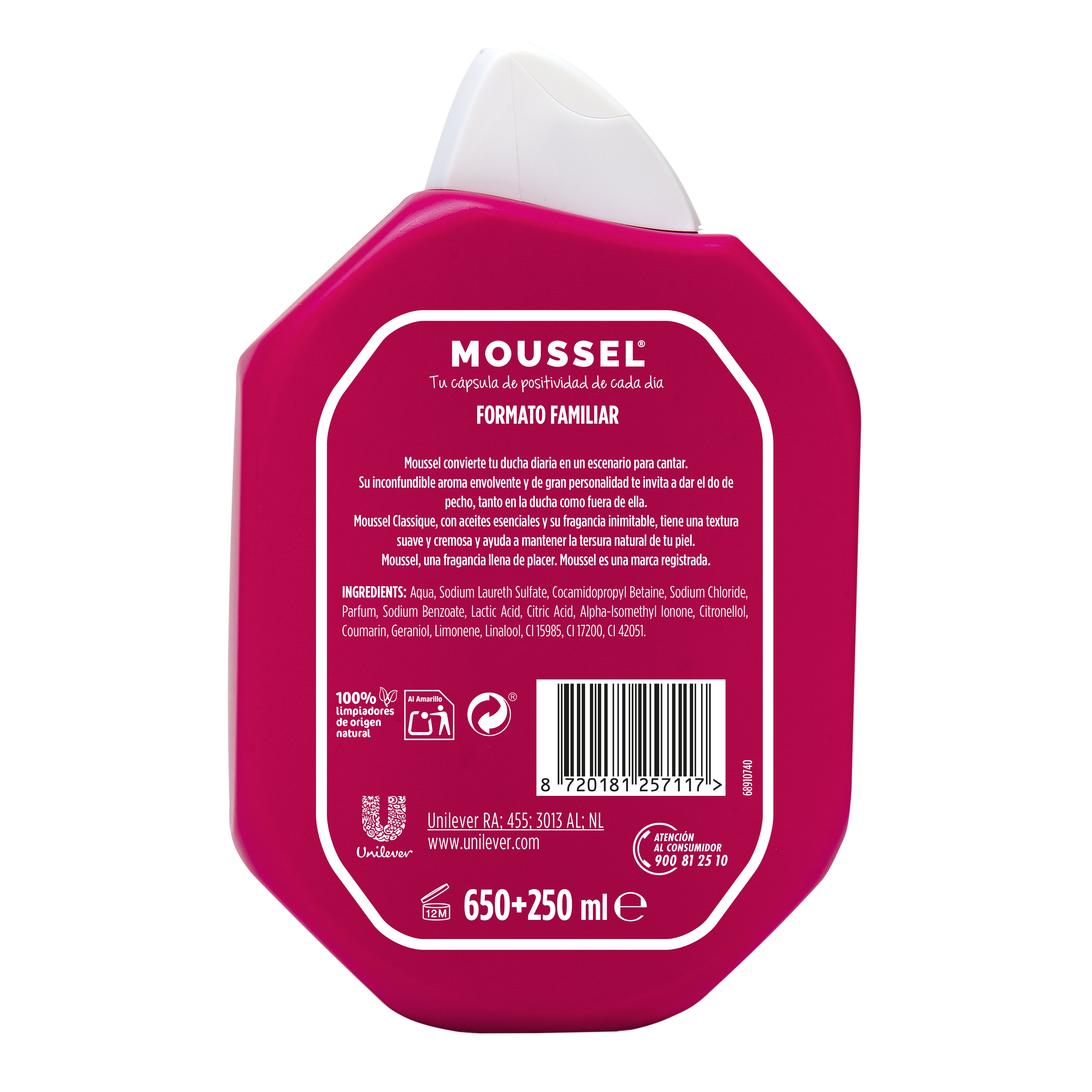 Moussel Gel Classic Gelovi za kupanje i sapuni