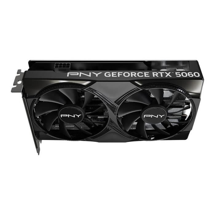 PNY - Carte Graphique - GEFORCE RTX™ 5060 - 8GB - Overclocked - Dual Fan - DLSS 4