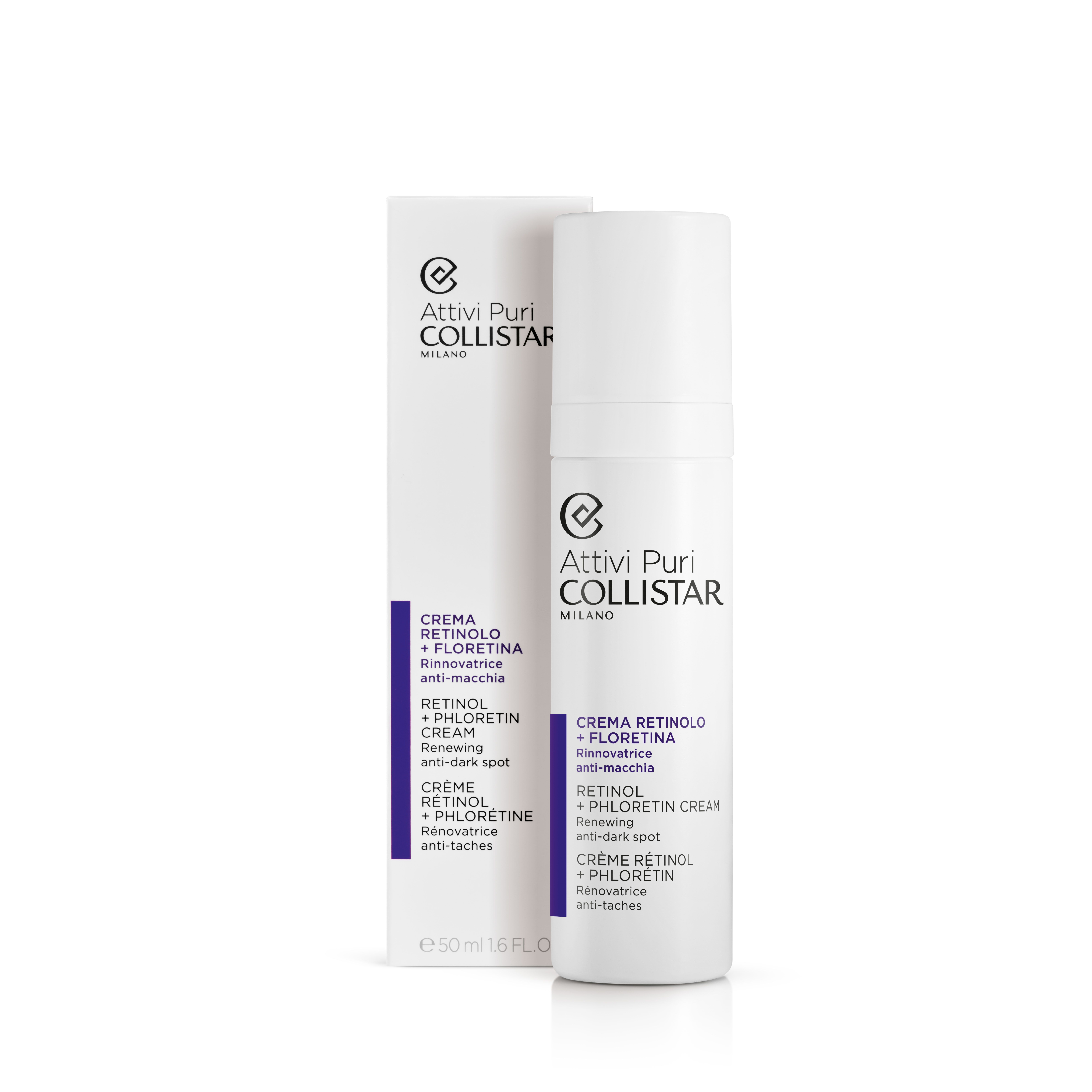 Attivi Puri Retinol Floretine крема против тамних мрља Луксузни производ против бора и старења