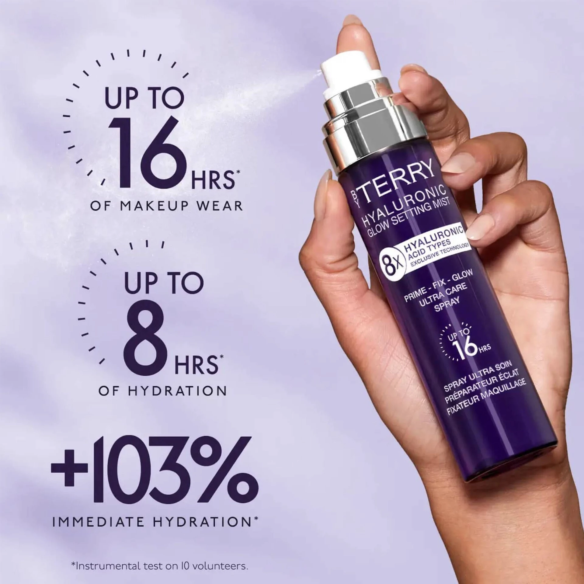 Hijaluronska maglica za fiksiranje sjaja 100 ml - By Terry