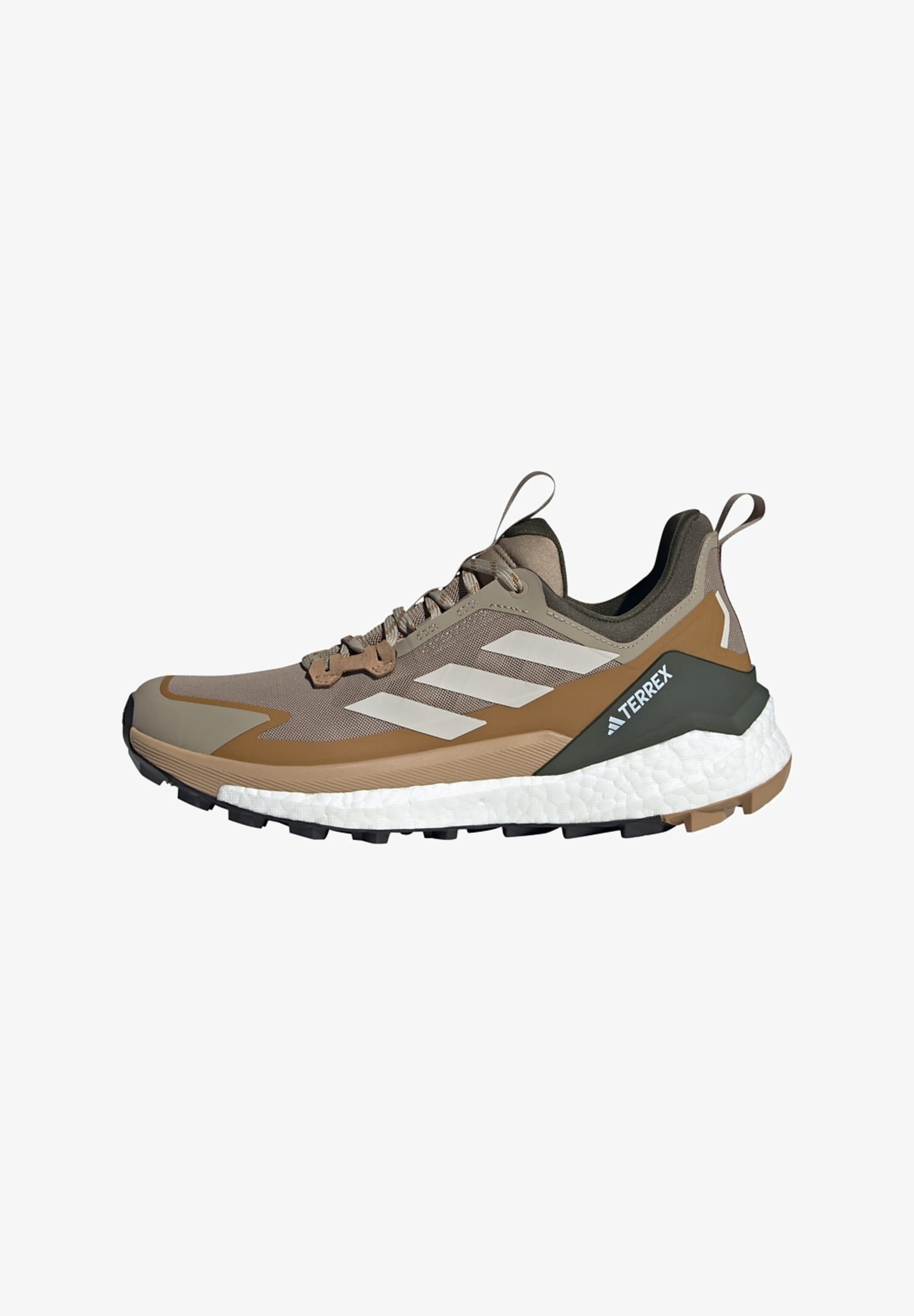 Adidas Terrex FREE LOW - Wandelschoenen - wit cargo beige brons strata