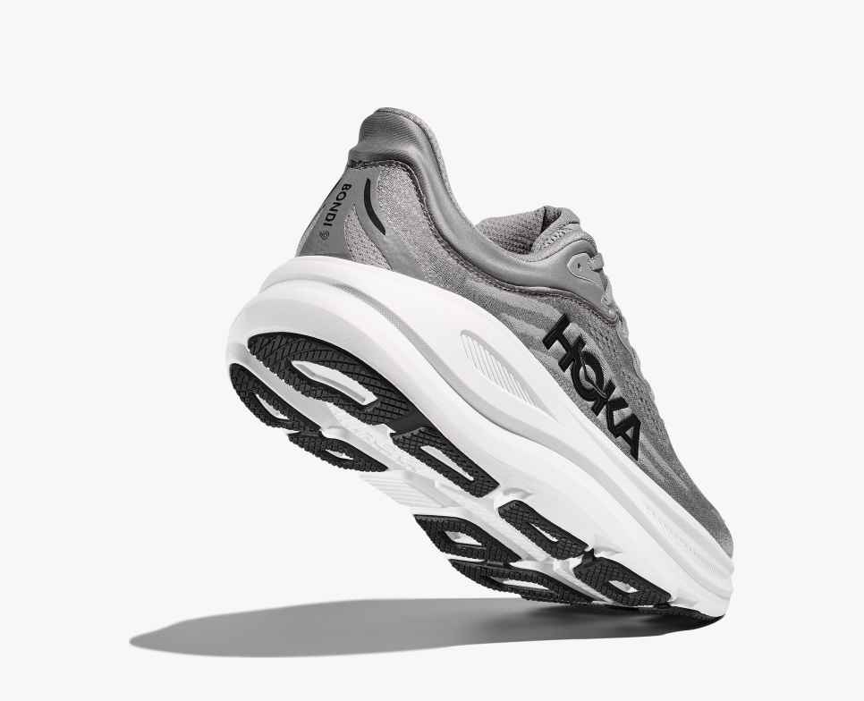 HOKA Bondi 9 Gris Galáctico / Gris Estelar