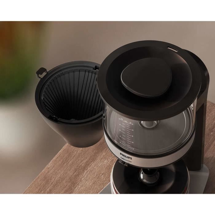 Caffettiera a filtro Philips HD5416/60 - Infusione diretta - Nera - Aroma Twister