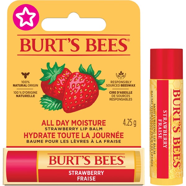Burt's Bees ajakbalzsam, eper, 4,25 g